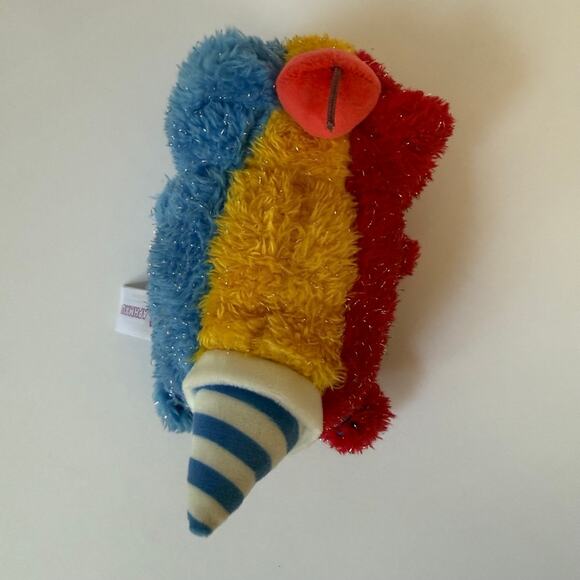 APHMAU Meemeows Snow Cone Cat 6.5” Carnival Treats Plush Red Blue Yellow EUC - Picture 8 of 11